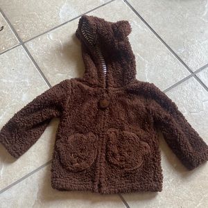 QT Baby Zip Up Sweater (3/6M)